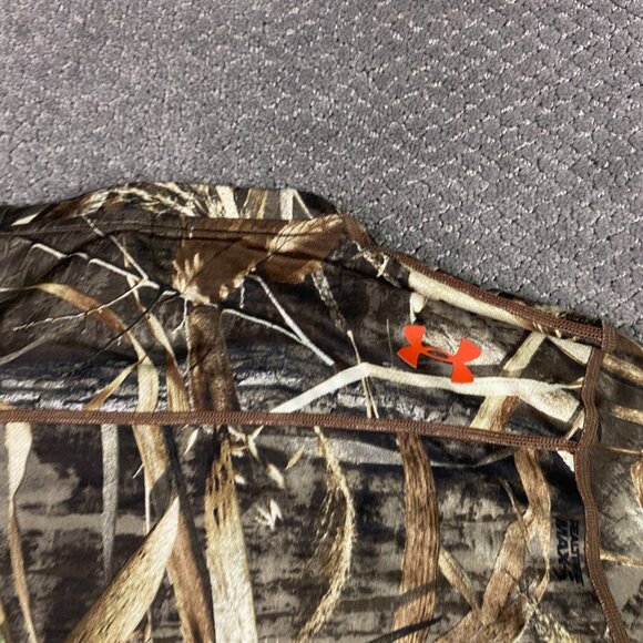 Under Armour Scent Control Loose Camo Shirt Men's XL Realtree Hunting Fishing - Picture 6 of 11